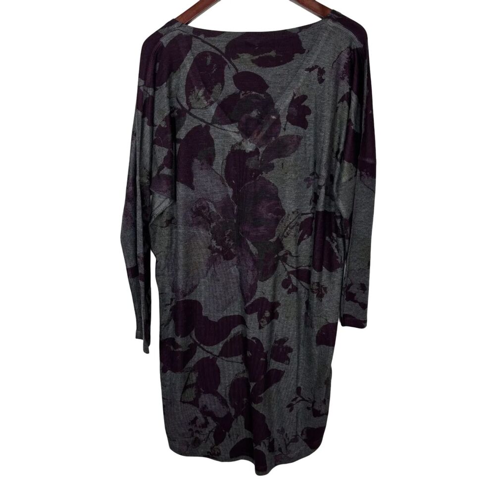 Atelier5 by Gozde Yilmaz Purple Gray Knit Dress Women's Large